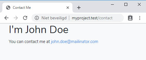 Contact John Doe