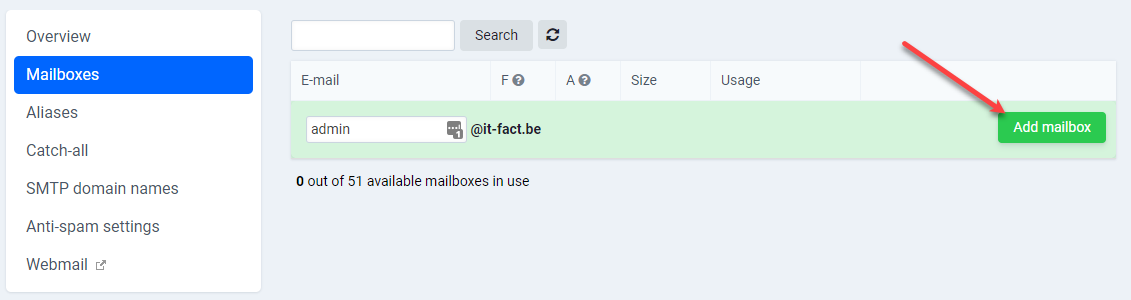 Add mailbox